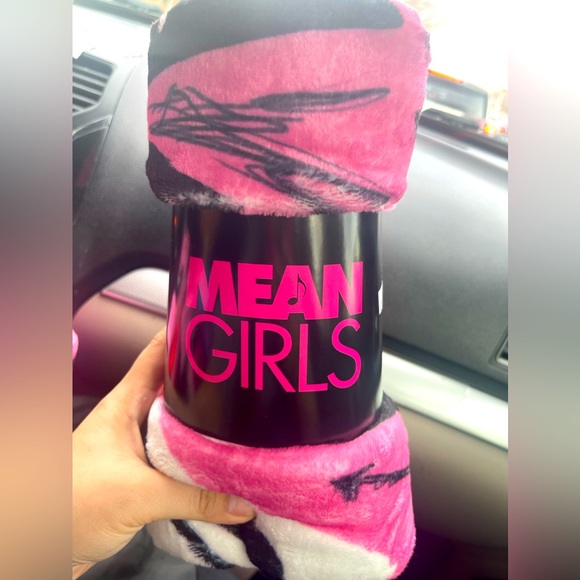 Mean girls burn book blanket